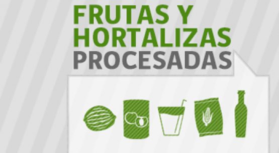 Boletín de hortalizas y frutas procesadas.  Mayo de 2017