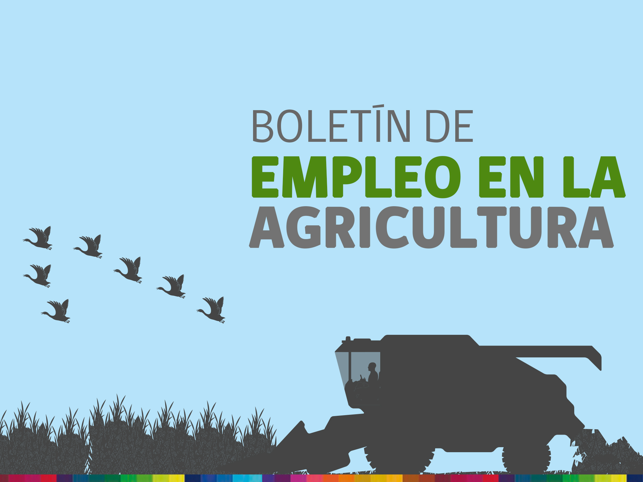 Boletín de empleo en la agricultura