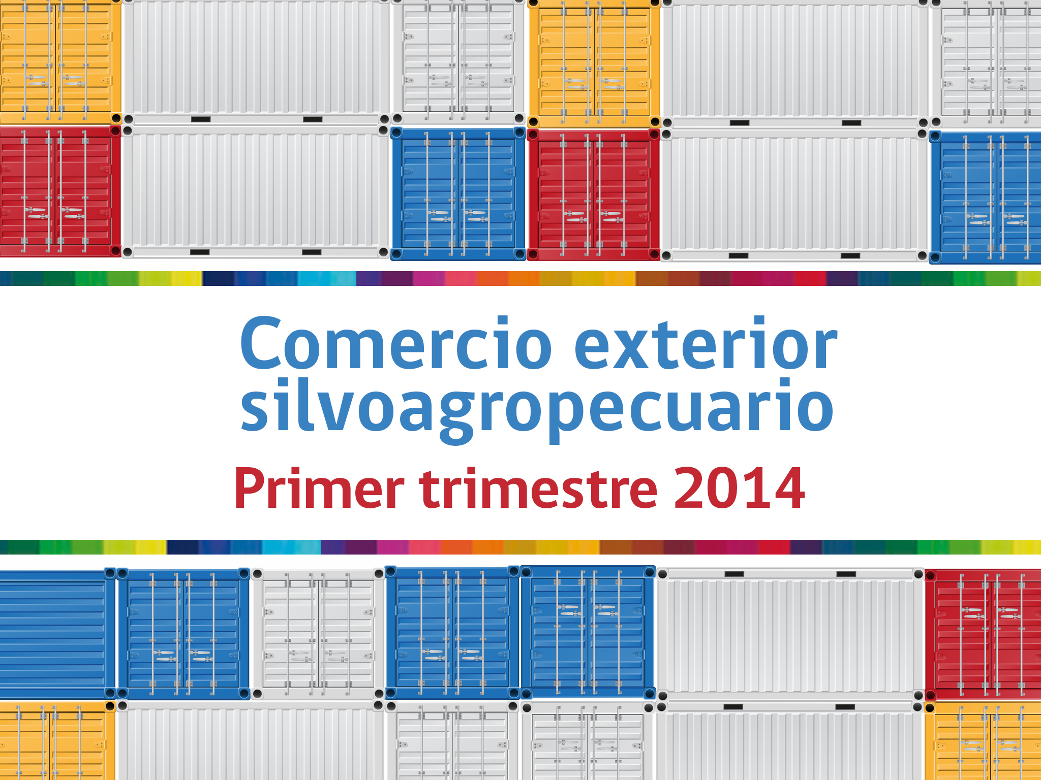 Datos de comercio exterior del primer trimestre de 2014