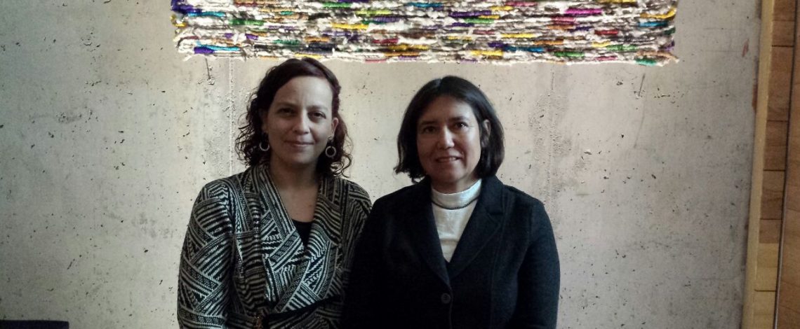 Claudia Carbonell, directora de Odepa se reunió con Josefina Berliner, directora ejecutiva de Fundación Artesanías de Chile