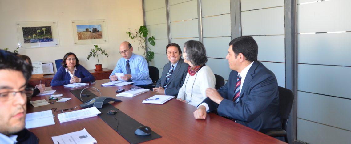 Claudia Carbonell, directora de Odepa, y la Unidad de Monitoreo y Transparencia de Mercados de la institución se reunieron con representantes de la Fiscalía Nacional Económica