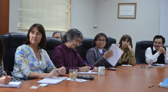 La directora de Odepa, Claudia Carbonell, y el secretario ejecutivo de Achipia, Michel Leporati, sostuvieron una reunión sobre el programa de altos estándares en calidad e inocuidad para la agricultura familiar campesinas y Pymes alimentarias