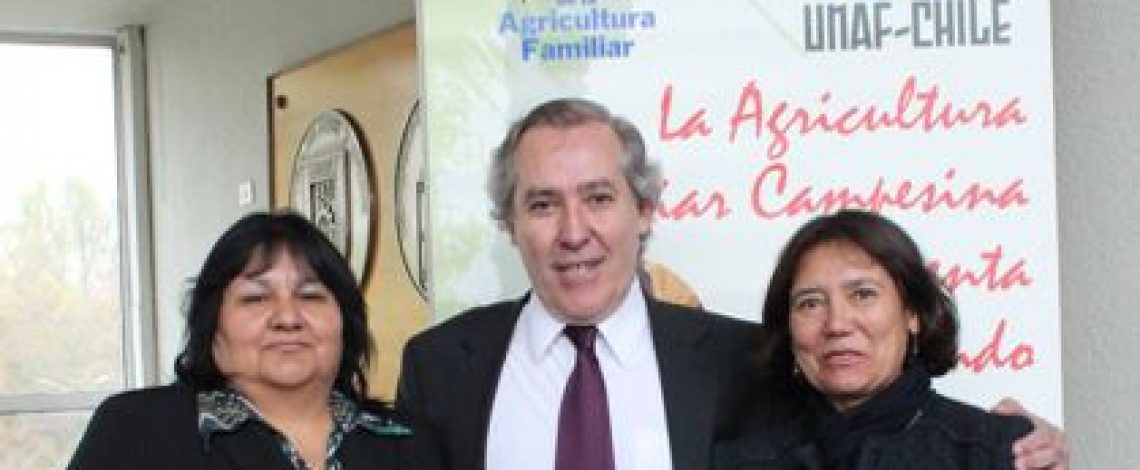 Claudia Carbonell, directora de Odepa; Octavio Sotomayor, director de Indap; Olga Gutiérrez, presidenta de Codema, participaron en el seminario: “Fortalecimiento del canal Agroalimentario y Pesquero, agente fundamental para la alimentación sana de los chilenos”