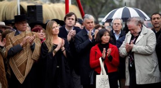 Claudia Carbonell, directora de Odepa, acompañó al ministro de Agricultura en la  inauguración de la XX Semana de la Chilenidad