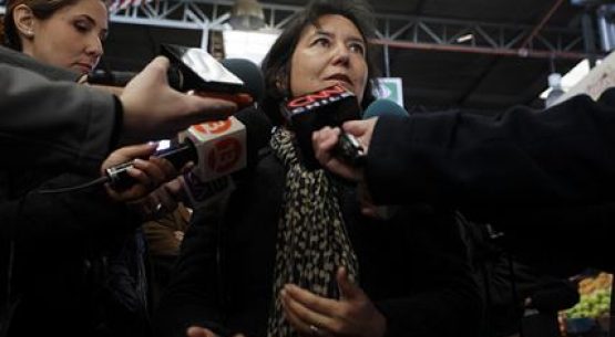 Ministro de Agricultura, Carlos Furche, y directora de Odepa, Claudia Carbonell, dieron a conocer el estudio: "Evolución del consumo aparente de los principales alimentos en Chile: 2003-2013"