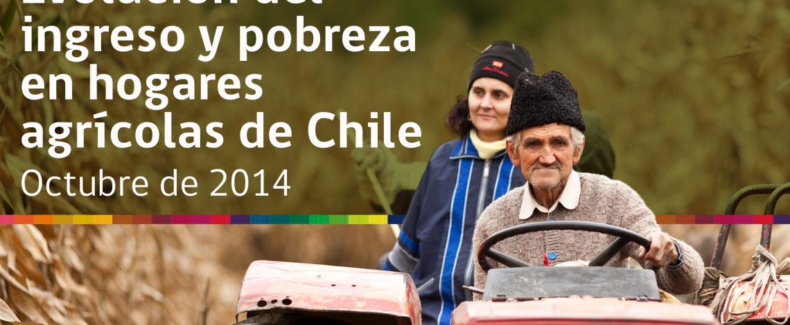 Evolución de los índices de  desigualdad y subsidios en hogares agrícolas de Chile (2000-2011). Octubre de 2014