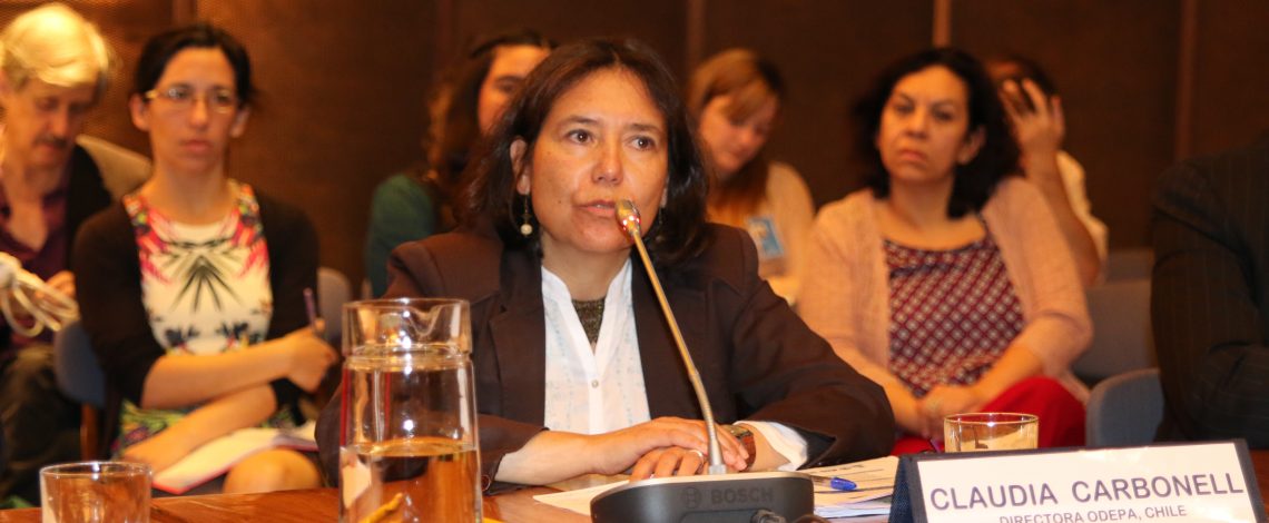 Claudia Carbonell, directora de Odepa, dictó la conferencia: “Observación de las transformaciones estructurales de la agricultura familiar y los desafíos para la política pública”