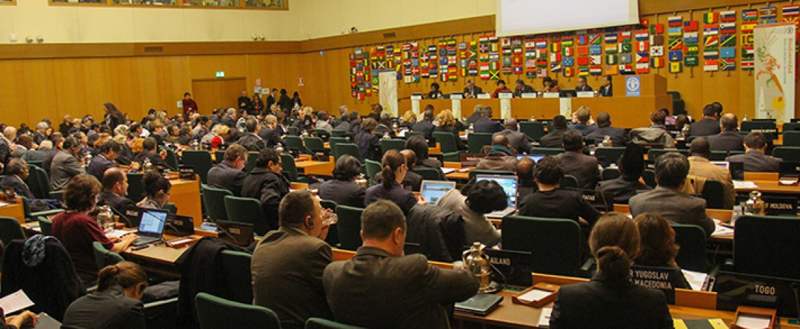 Decimoquinta reunión ordinaria de la Comisión de Recursos Genéticos para la Alimentación y la Agricultura (CRGAA) de la Organización de las Naciones Unidas FAO