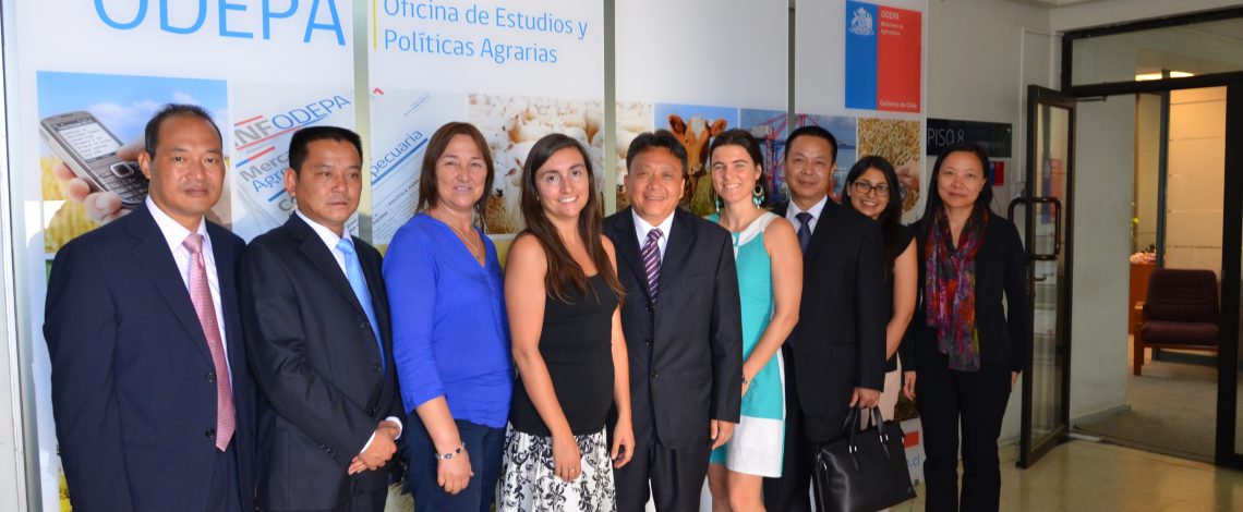 Visita de delegación china a Odepa