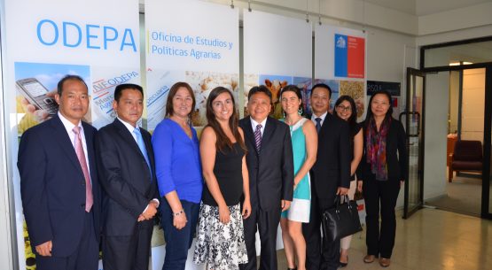 Visita de delegación china a Odepa