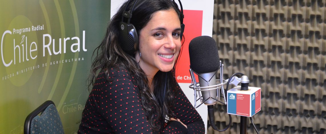 En la entrevista radial de Odepa, Javiera Pefaur habla sobre el aceite de oliva