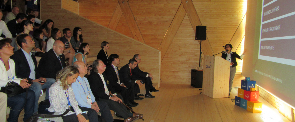 En Expo Milán: Ante público de diferentes áreas del negocio agrícola a nivel internacional se llevó a cabo el seminario: ”Agricultura verde y sustentabilidad”