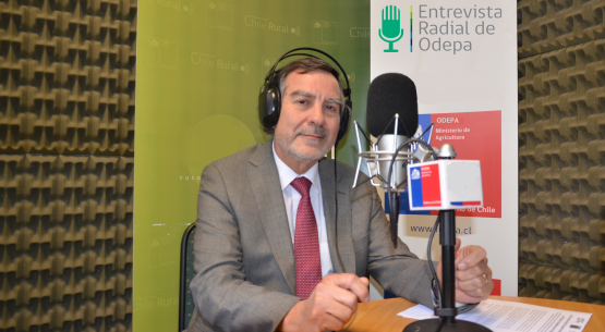 En la entrevista radial de Odepa, Alfonso Traub invita a seminario de Agroenergía