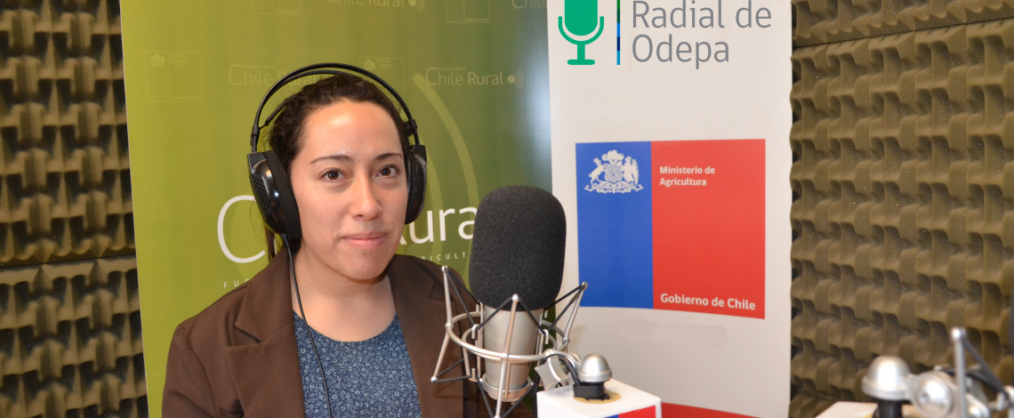 En la entrevista radial de Odepa, Paula Valdés habla sobre la equidad de género y el empoderamiento de la mujer en el contexto del cambio climático