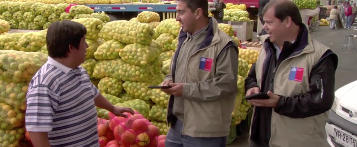 Precios mayoristas de frutas y hortalizas capturados por Odepa