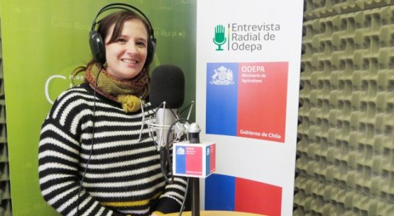 En la entrevista radial de Odepa,  Daniela Acuña cuenta sobre los planes de agricultura sostenible de la institución