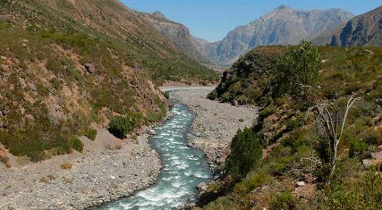 Sistema de interacción de los usuarios del agua en la cuenca del río Cachapoal