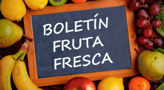 Boletín de fruta fresca. Diciembre de 2018