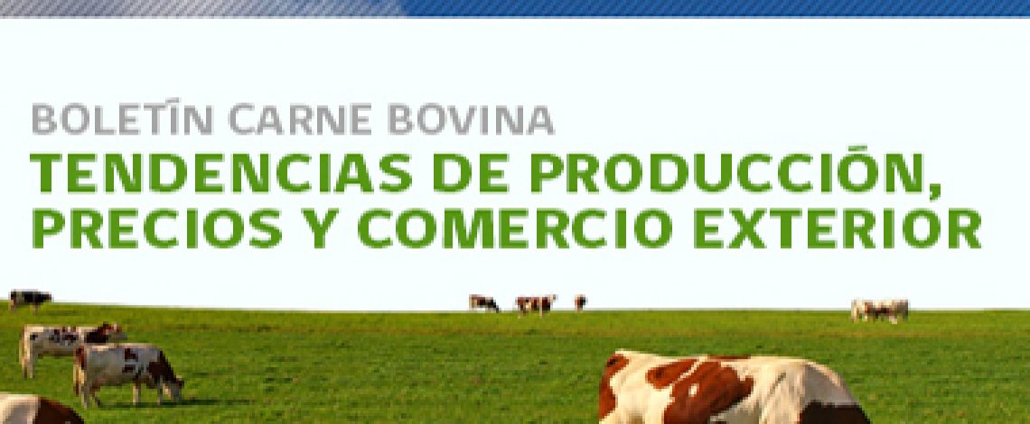 Boletín de carne bovina. Agosto de 2017