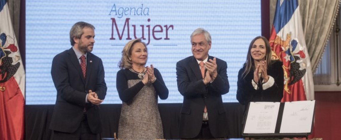 Presidente Piñera firma proyecto de Reforma Constitucional para impulsar equidad de género