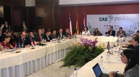 El director general del IICA participó en Paraguay de la reunión de ministros del Consejo Agropecuario del Sur