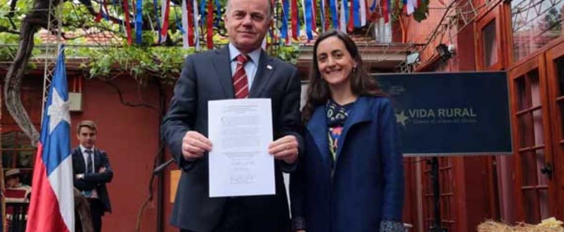 Ministro Walker encabeza lanzamiento del Departamento de Desarrollo Rural: “Debemos mejorar la calidad de vida de los sectores rurales de Chile”