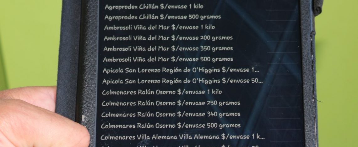 Odepa comenzó a capturar los precios al consumidor de miel y quínoa