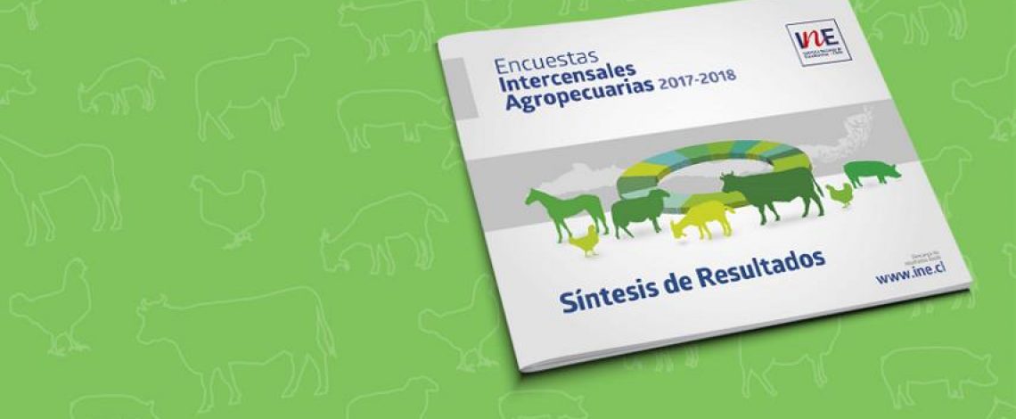 INE entrega principales resultados de las encuestas intercensales agropecuarias aplicadas en 2017 y 2018