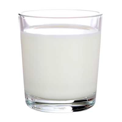 Foto de un vaso de leche
