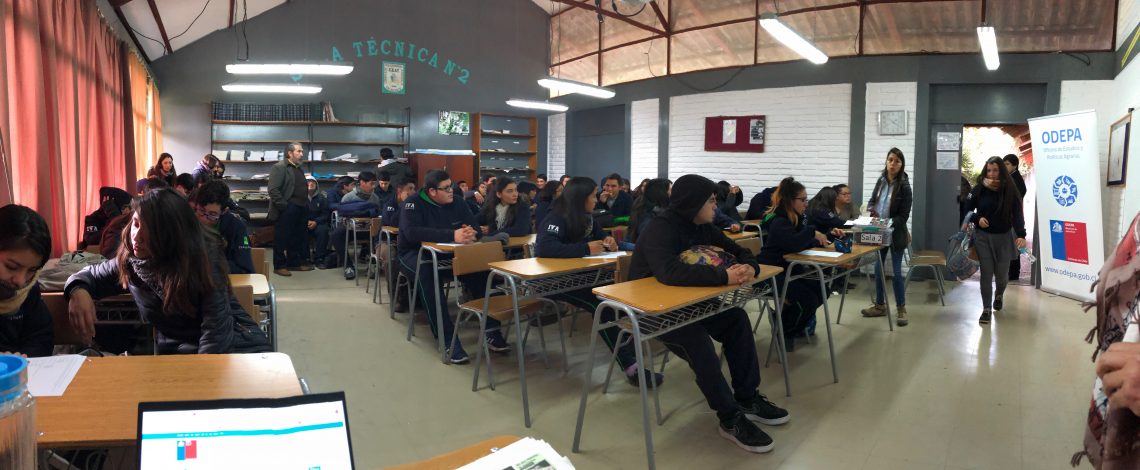 Las escuelas rurales son visitadas por Odepa