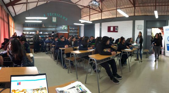 Las escuelas rurales son visitadas por Odepa