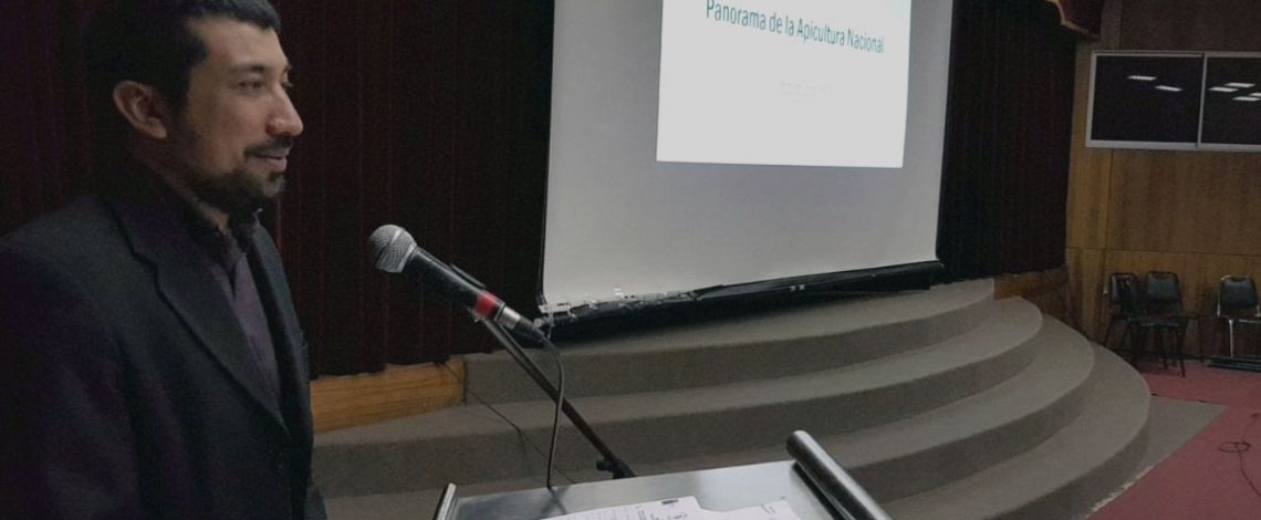 Profesional de Odepa dicta charla en Seminario Apícola