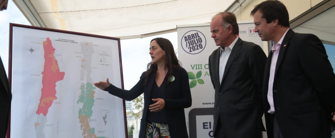 Ministro Antonio Walker: “Por primera vez en Chile, el levantamiento de un censo agrícola se hará usando dispositivos móviles de captura en terreno”