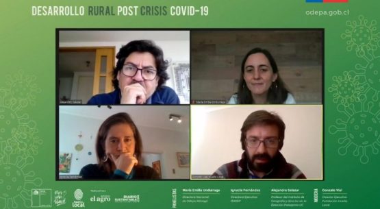 Seminario organizado por Odepa y Huella Local analiza la situación del mundo rural post COVID-19