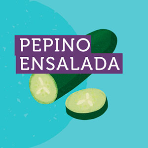Pepino ensalada - Región de Ñuble