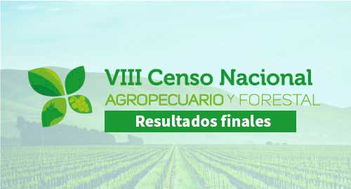 Acceso a los resultados finales del Censo Agropecuario