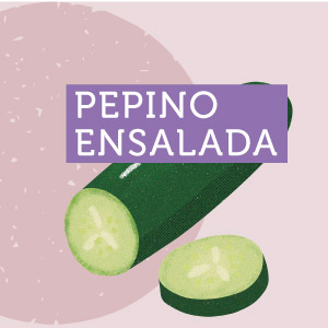 Pepino ensalada - Región de Arica