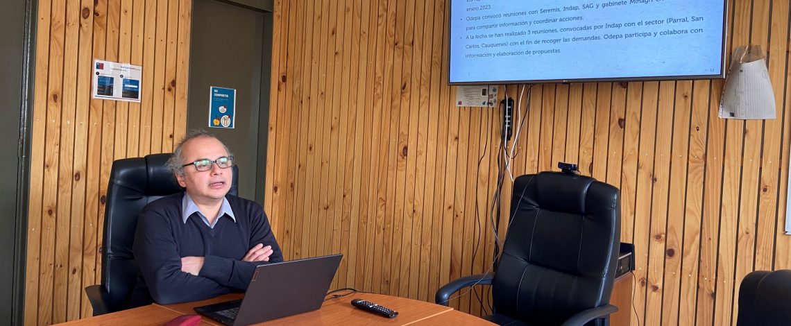 Odepa realiza charla interna sobre el trabajo en las emergencias