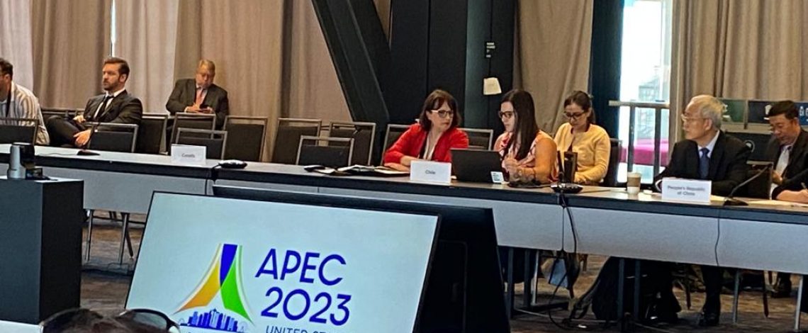 Daniela Acuña, subdirectora de Odepa, destacó en APEC esfuerzos de Chile para impulsar la seguridad alimentaria y la sustentabilidad