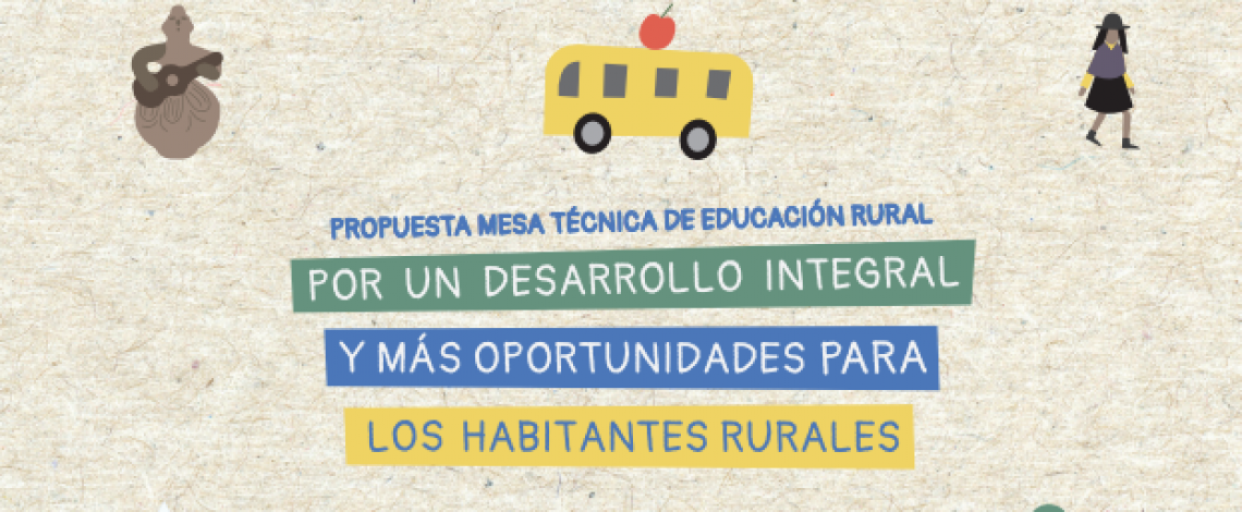 Documento «Propuesta mesa técnica de Educación Rural»