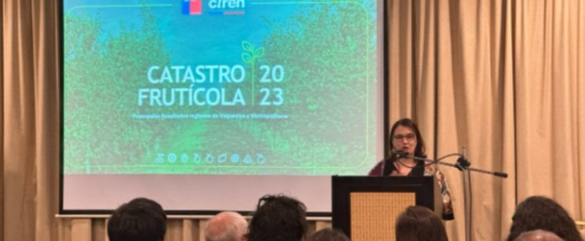 Odepa y Ciren actualizaron los catastros frutícolas de las regiones de Valparaíso y Metropolitana