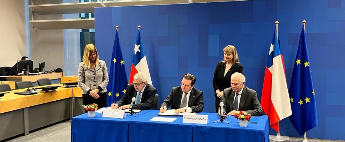 Se firmó la modernización del Acuerdo entre Chile y la Unión Europea
