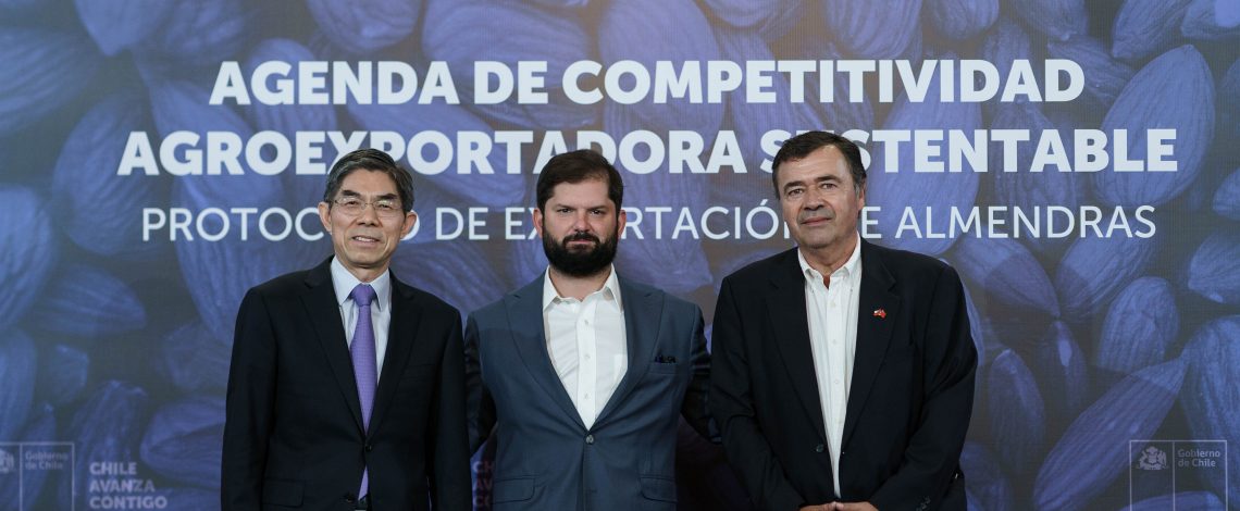 Presidente de la República, Gabriel Boric Font, participa en la firma de protocolo sanitario para acceso de mercado aduanero con China: “Estamos creando nuevas oportunidades de comercio exterior”