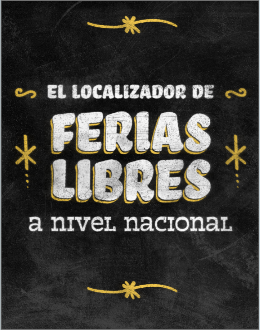 Localizador de Ferias Libres Localizador de Ferias Libres