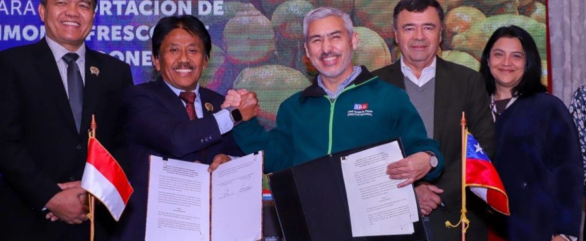Chile e Indonesia firman protocolo fitosanitario para exportación de limones frescos