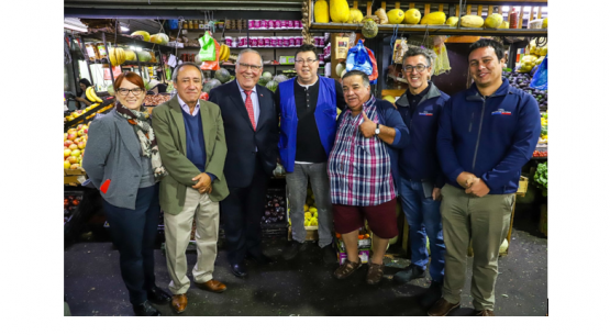 Ministro de Agricultura refuerza trabajo con la Vega Central y destaca estabilidad en el precio de los alimentos